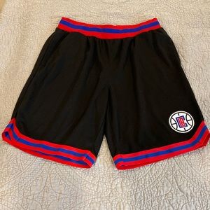Clippers basketball shorts XL